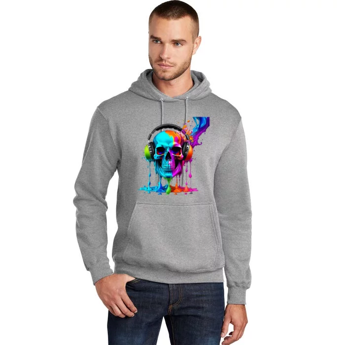 Headphone Skull Tall Hoodie