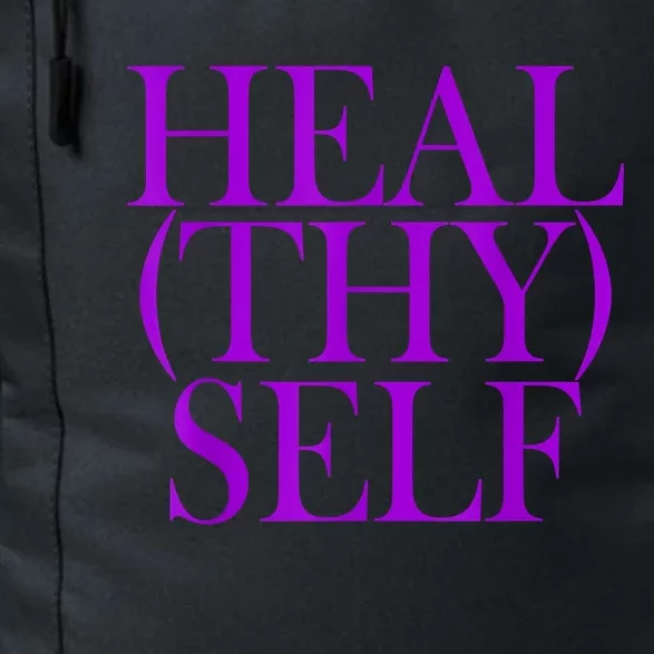 Heal(thy) Self Daily Commute Backpack