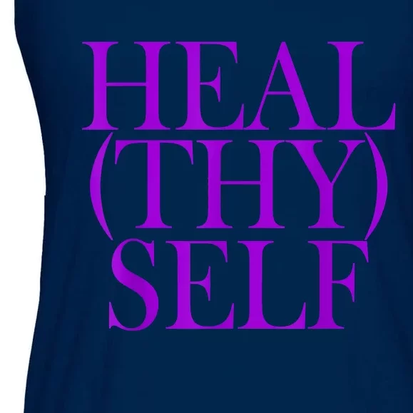 Heal(thy) Self Ladies Essential Flowy Tank