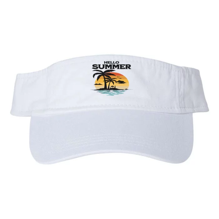 Hello Summer Valucap Bio-Washed Visor