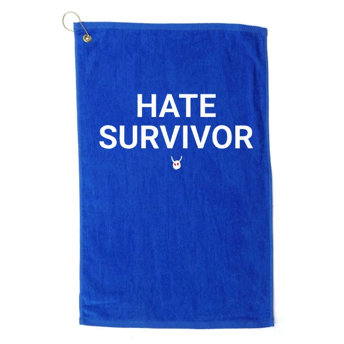 Hate Survivor Platinum Collection Golf Towel