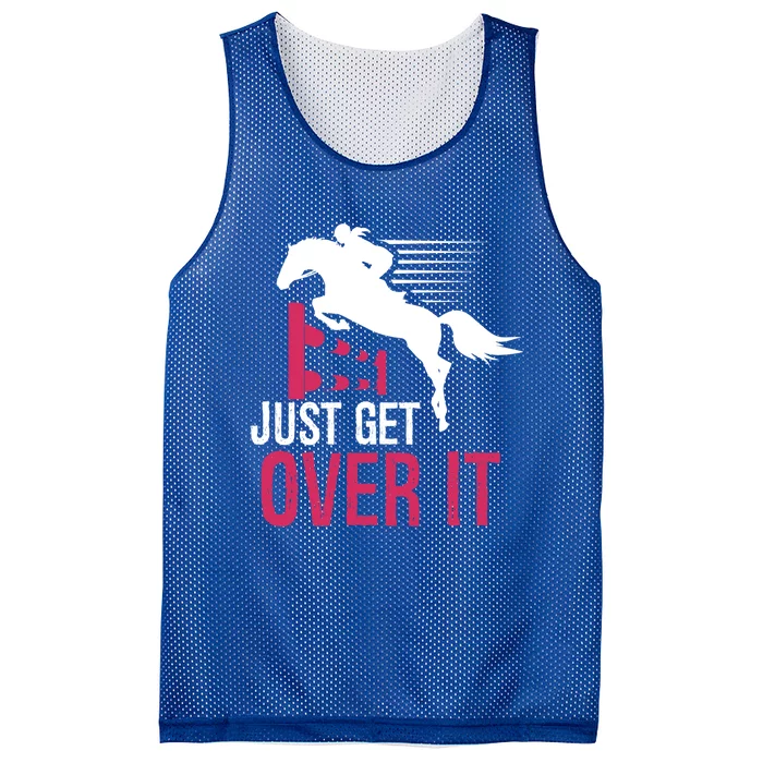 Horse Show Horseback Riding Cool Gift Mesh Reversible Basketball Jersey Tank