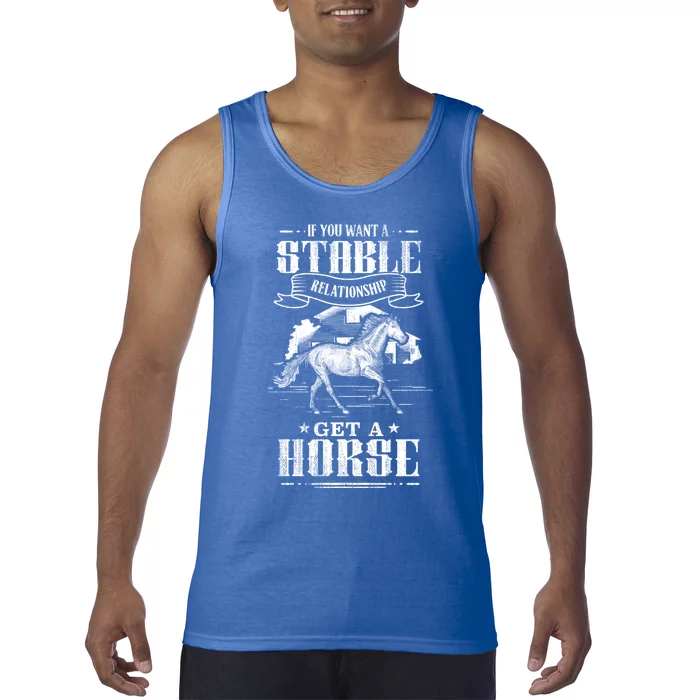 Horse Show Horseback Riding Gift Tank Top