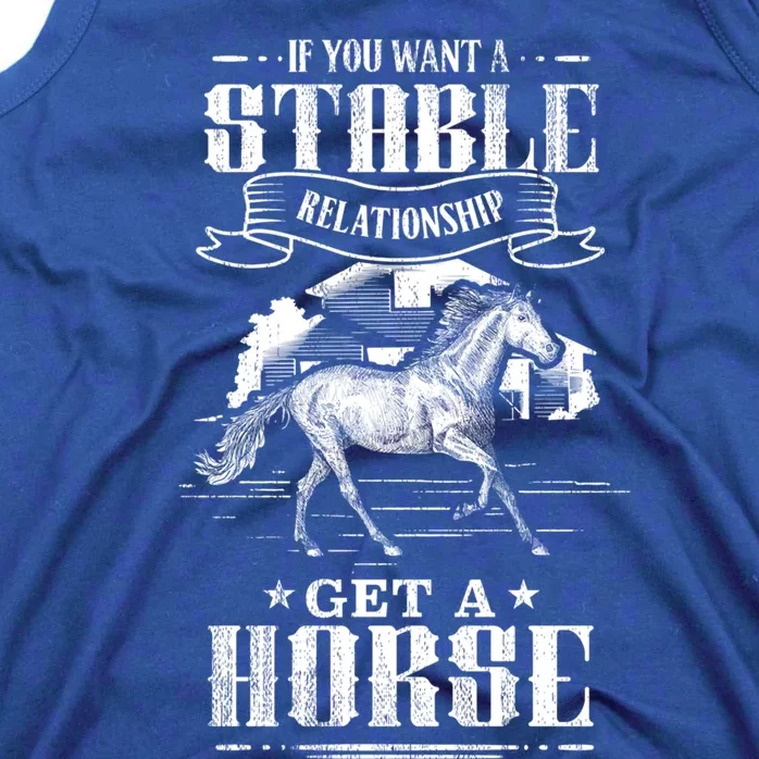 Horse Show Horseback Riding Gift Tank Top