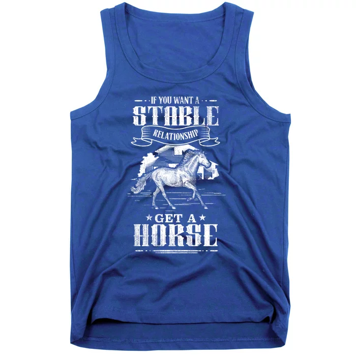 Horse Show Horseback Riding Gift Tank Top