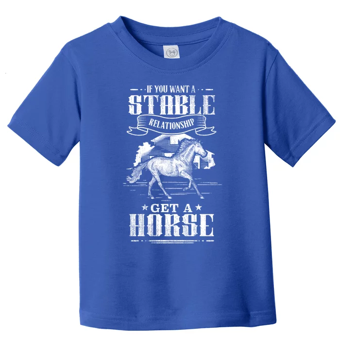 Horse Show Horseback Riding Gift Toddler T-Shirt