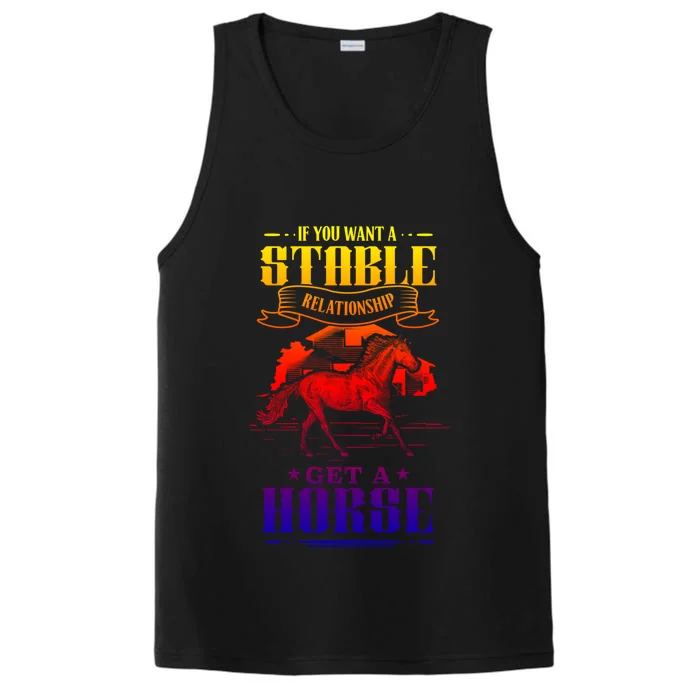 Horse Show Horseback Riding Gift Performance Tank