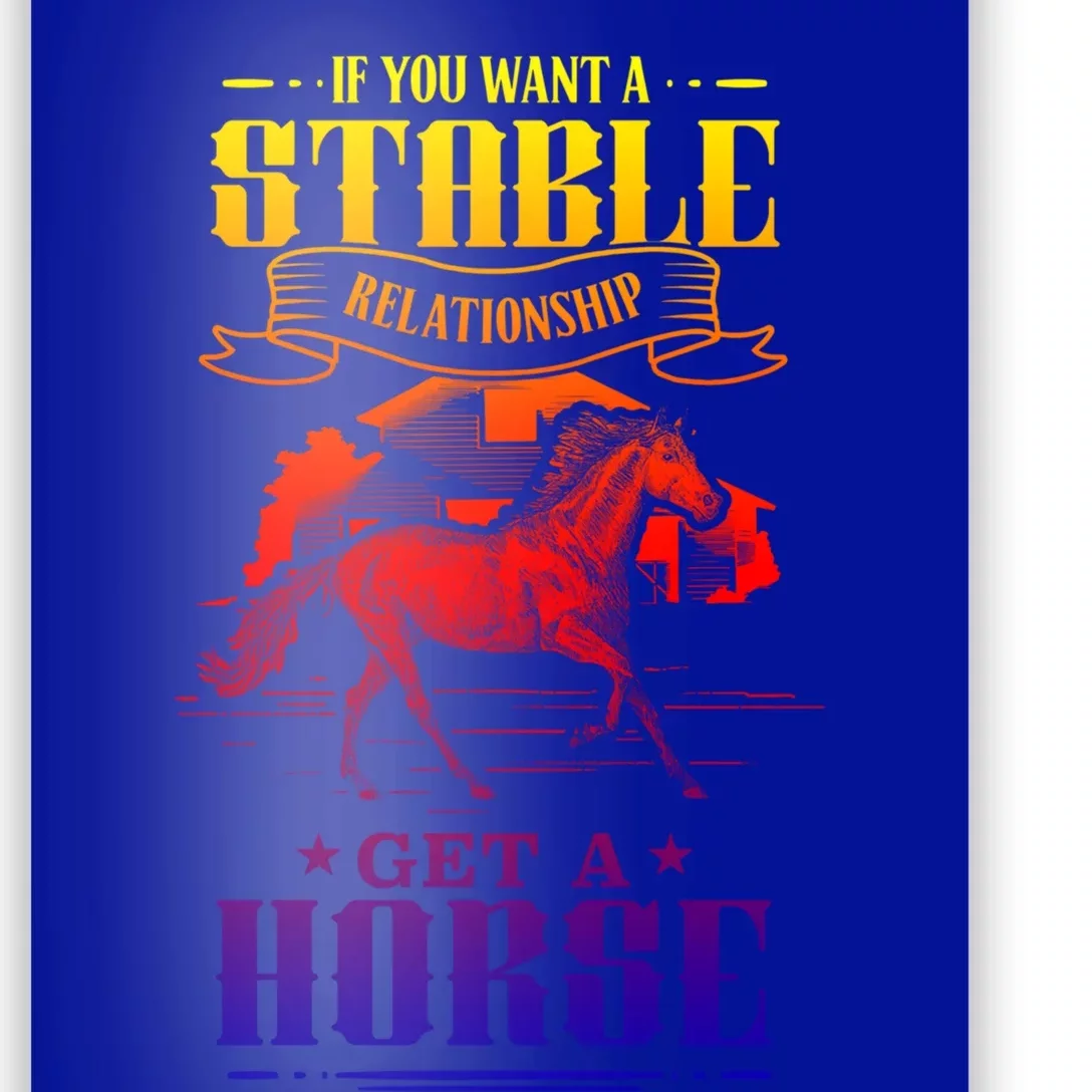 Horse Show Horseback Riding Gift Poster