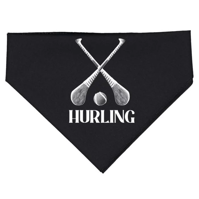 Hurling Sticks USA-Made Doggie Bandana