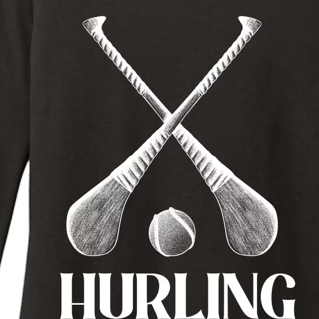 Hurling Sticks Womens CVC Long Sleeve Shirt