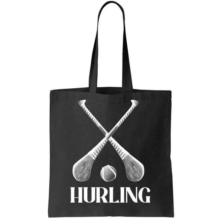 Hurling Sticks Tote Bag