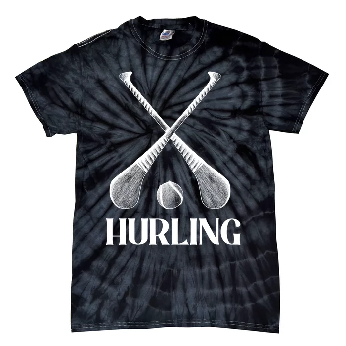 Hurling Sticks Tie-Dye T-Shirt