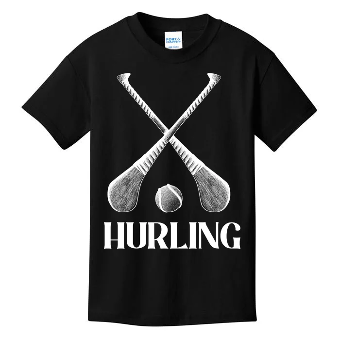 Hurling Sticks Kids T-Shirt