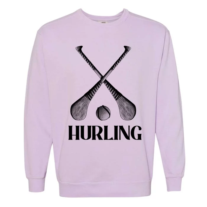 Hurling Sticks Garment-Dyed Sweatshirt