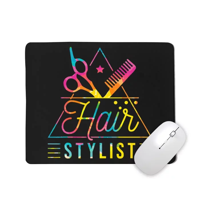 Hair Stylist Hair Stylist And Hair Styling Mousepad