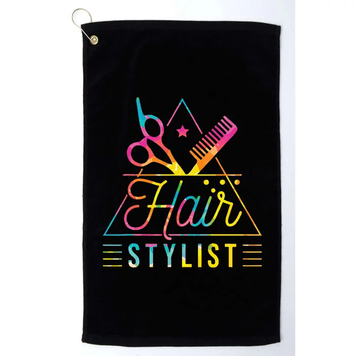 Hair Stylist Hair Stylist And Hair Styling Platinum Collection Golf Towel