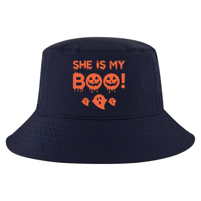 Halloween She Is My Boo Cool Gift Cool Comfort Performance Bucket Hat