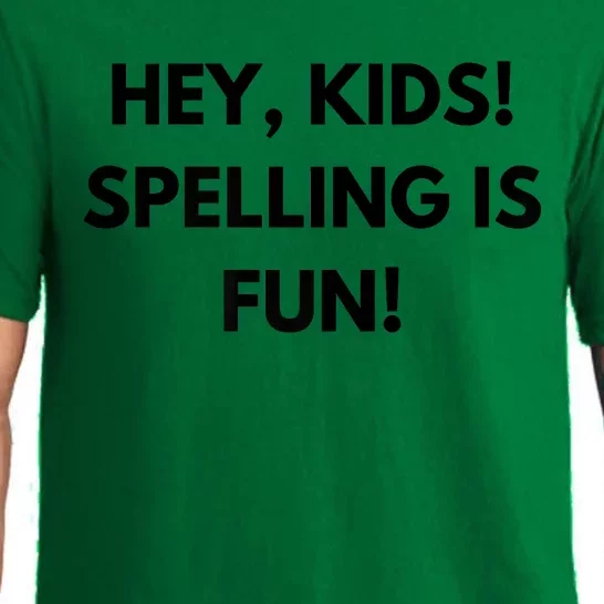 Hey Spelling Is Fun Premium Pajama Set