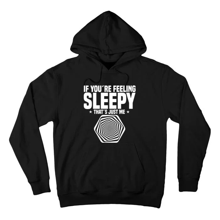 Hypnotist Spiral Illusion Tall Hoodie