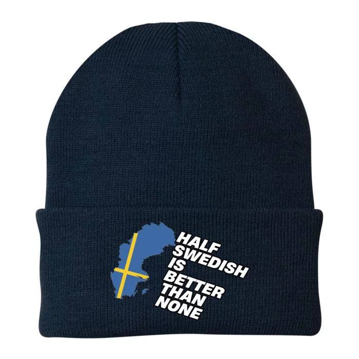 Half Swedish Is Better Than None Knit Cap Winter Beanie