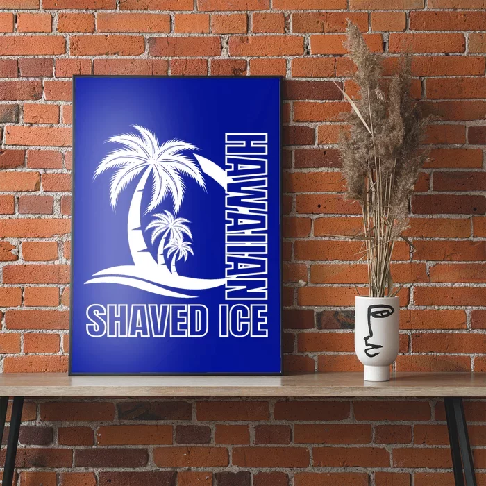 Hawaiian Shaved Ice Concession Food Truck Gift Poster