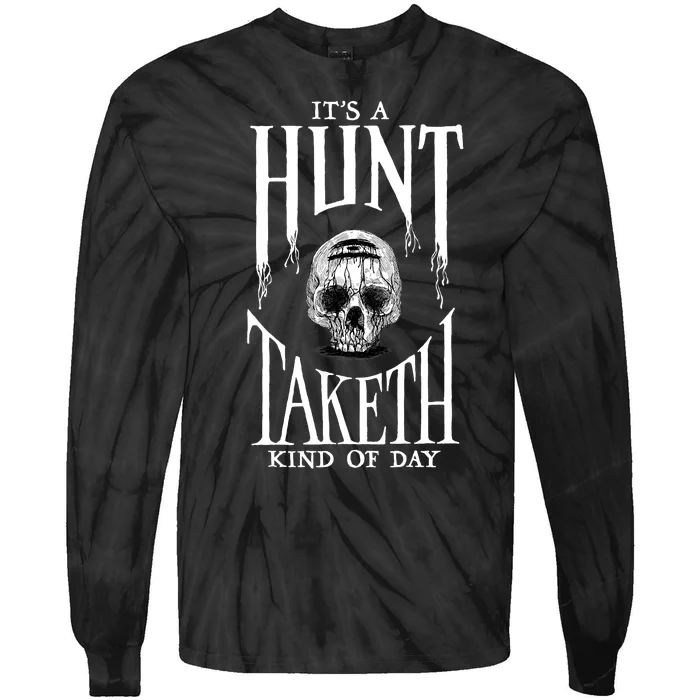 Hunt Showdown It's a Hunt Taketh Kind of Day Tie-Dye Long Sleeve Shirt