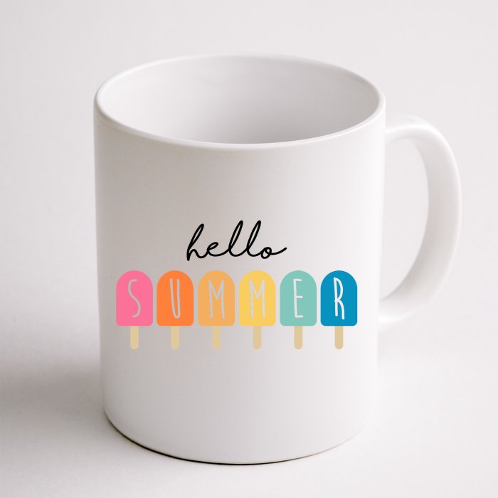 Hello Summer Ice Cream Front & Back Coffee Mug