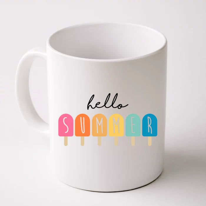 Hello Summer Ice Cream Front & Back Coffee Mug