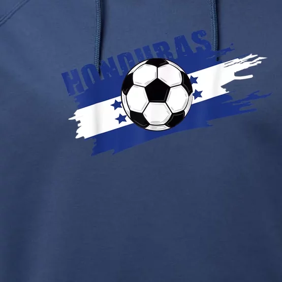 Honduras Soccer Jersey Honduran Futbol Seleccion Performance Fleece Hoodie