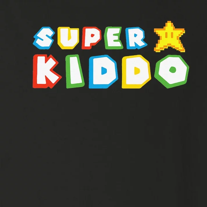 Humor Super Kiddo Gaming Meme Funny Gift For Kiddo Toddler Long Sleeve Shirt