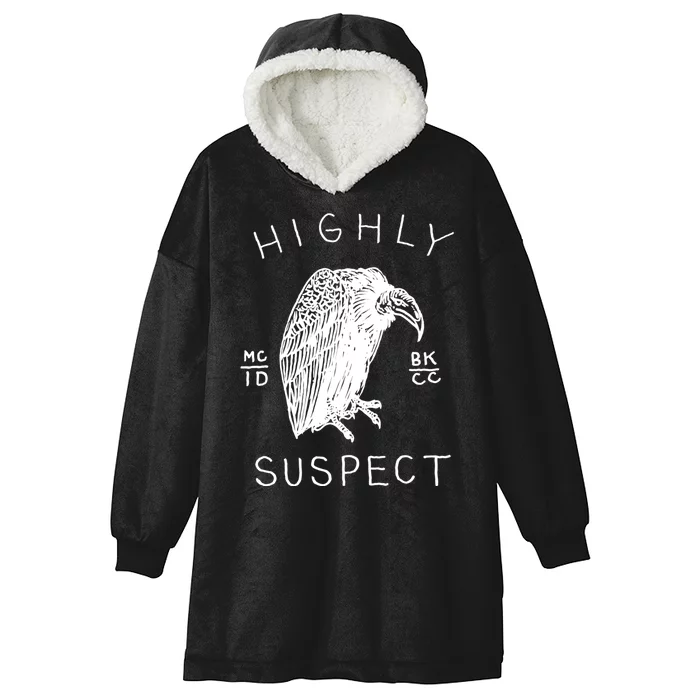 Highly Suspect Logo Cover Hooded Wearable Blanket