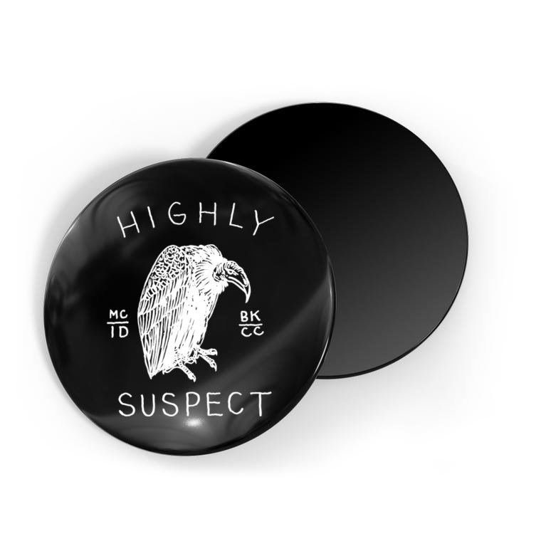 Highly Suspect Logo Cover Magnet