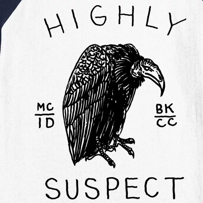 Highly Suspect Logo Cover Baseball Sleeve Shirt