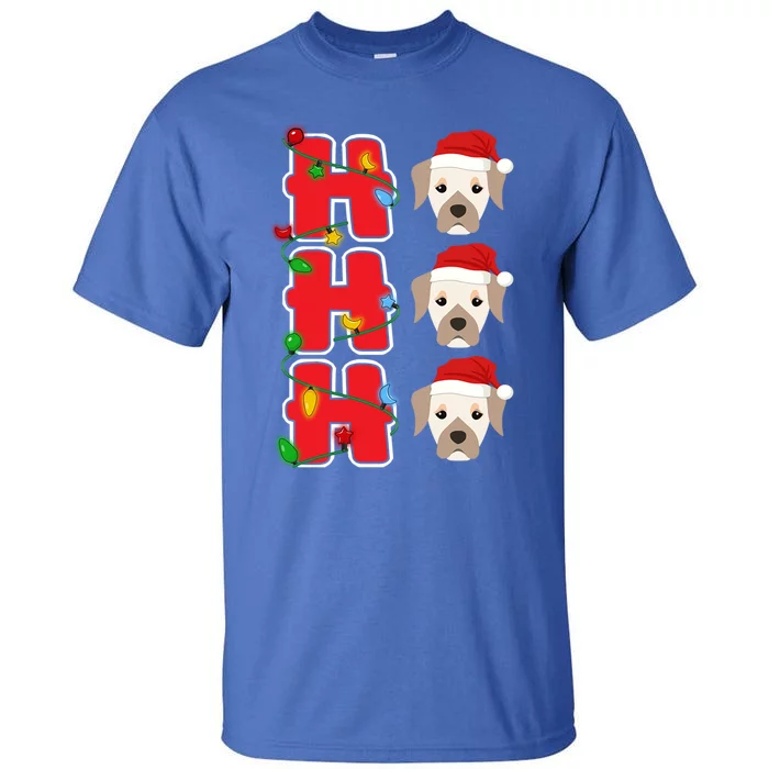 HoHoHo Santa Labrador Retriever Christmas Gift Tall T-Shirt