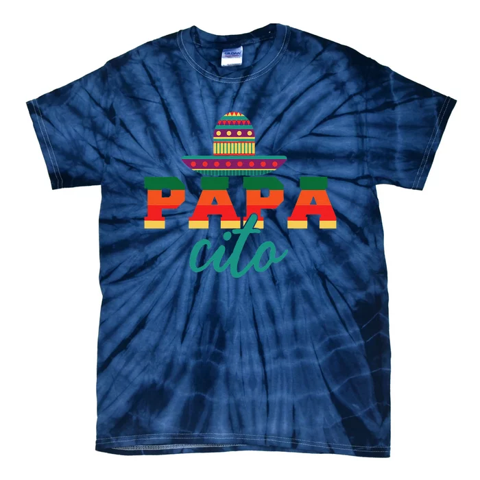 Hispanic Spanish Latin Father Latino Papa Cito Fathers Day Tie-Dye T-Shirt