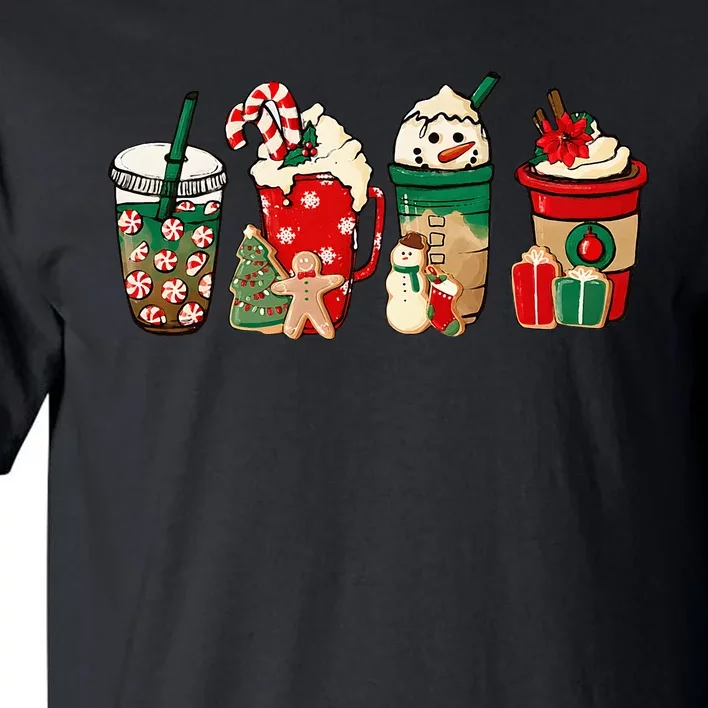 Hilarious Snowman Latte Mug for Christmas Festivities Tall T-Shirt