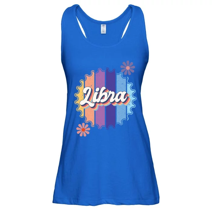 Hippie Sunset Libra Zodiac Gift Ladies Essential Flowy Tank