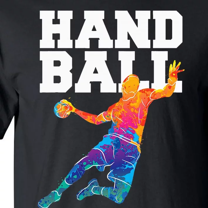 Handball Sports Lover Athlete Athletic Handball Player Tall T-Shirt