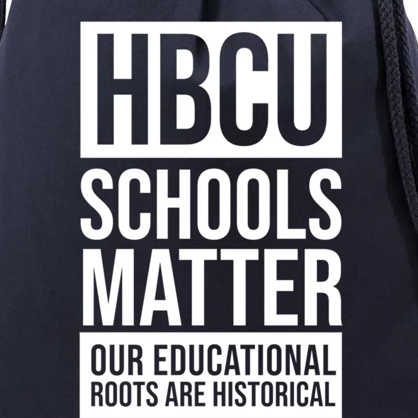 Hbcu Schools Matter Historically Black College Blue White Cute Gift Drawstring Bag