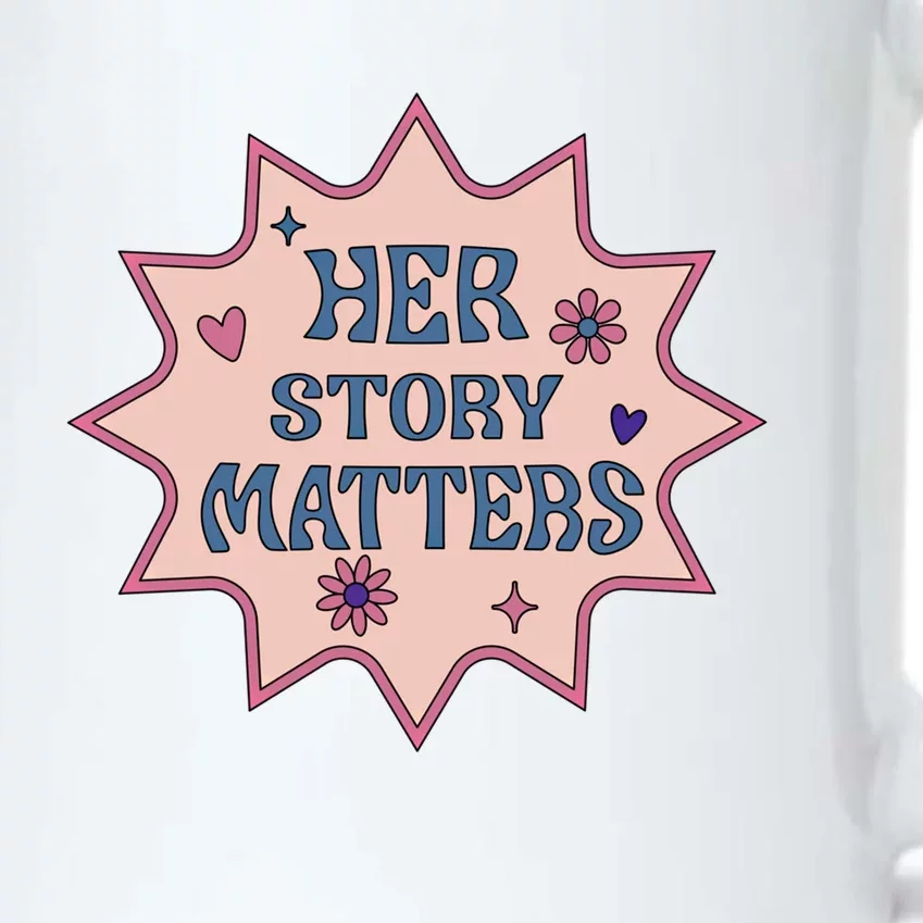 Her Story Matters 'S Hu Rights March Retro Gift Black Color Changing Mug