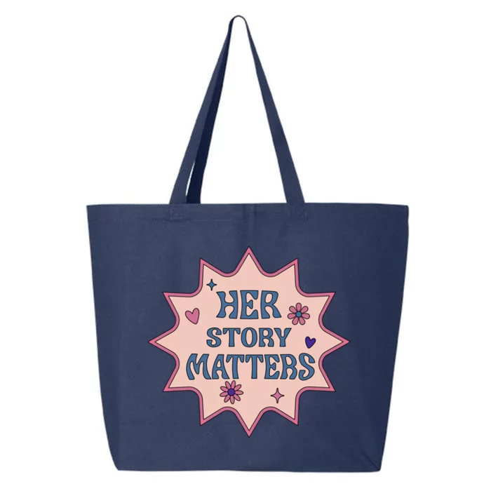 Her Story Matters 'S Hu Rights March Retro Gift 25L Jumbo Tote