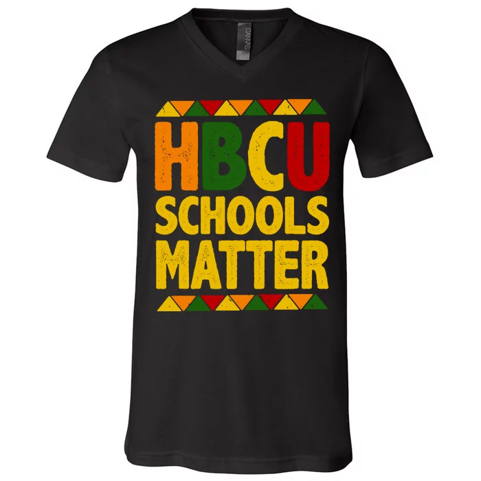 HBCU School Matter V-Neck T-Shirt