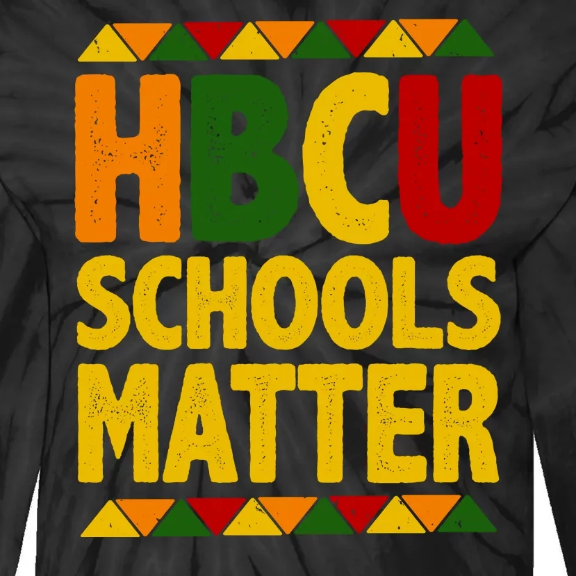 HBCU School Matter Tie-Dye Long Sleeve Shirt