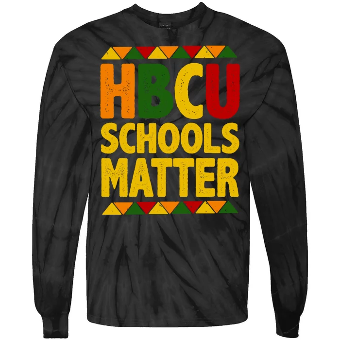 HBCU School Matter Tie-Dye Long Sleeve Shirt