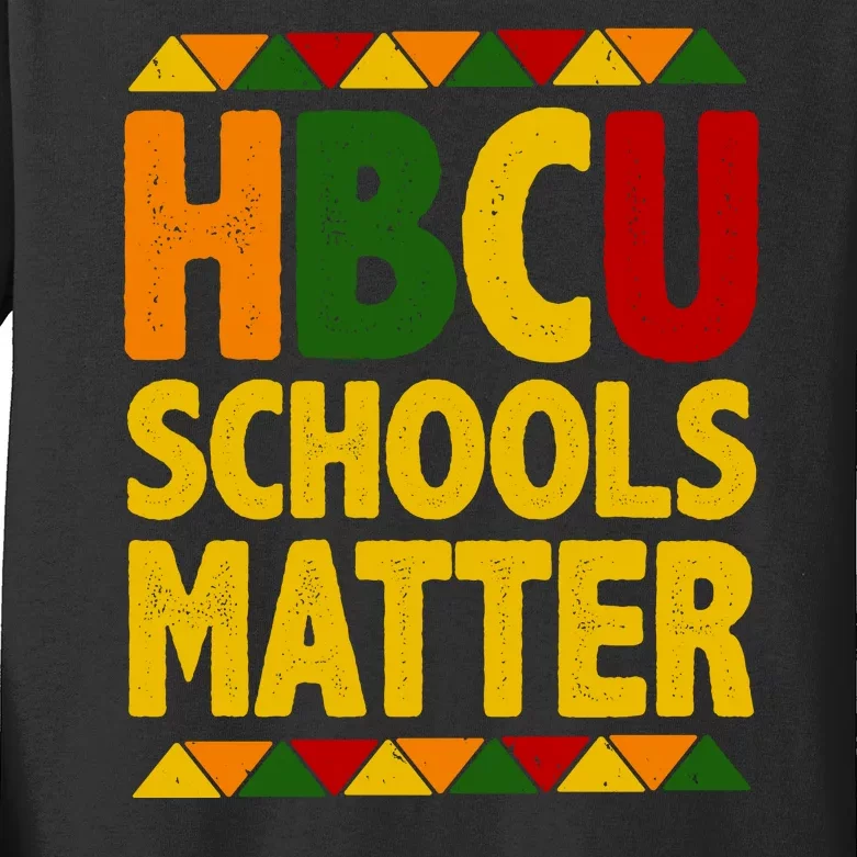 HBCU School Matter Kids Long Sleeve Shirt