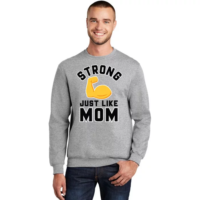 Hybrid Strong Mom Cute Gift Tall Sweatshirt