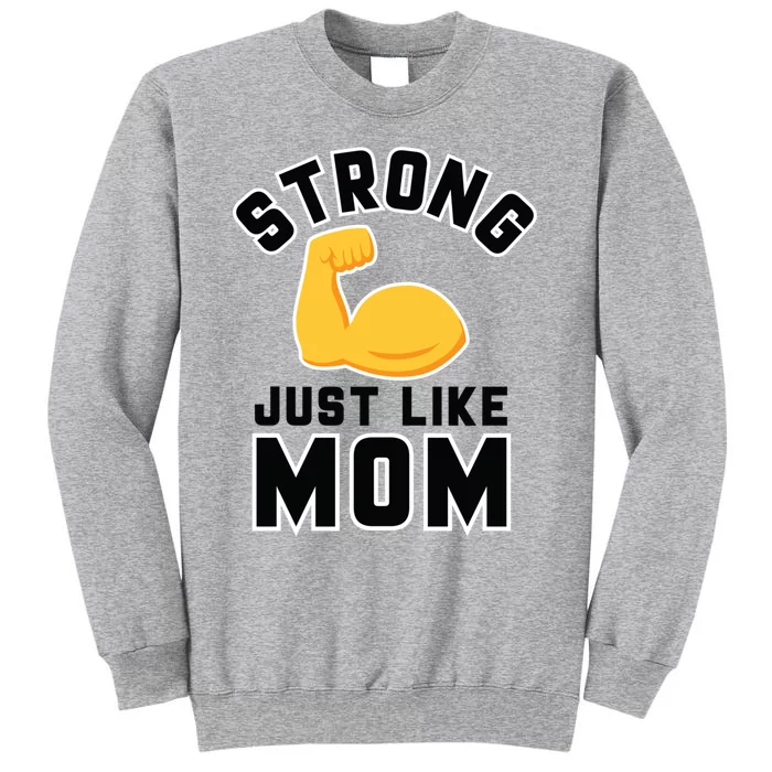 Hybrid Strong Mom Cute Gift Tall Sweatshirt