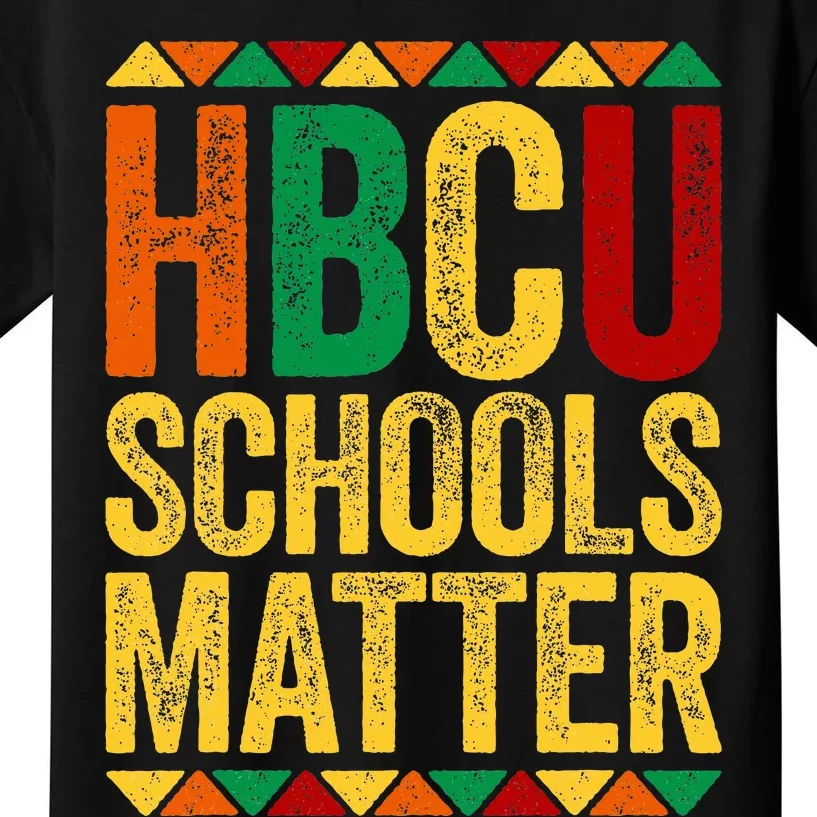 HBCU Schools Matter  Historical Black College Alumni Kids T-Shirt