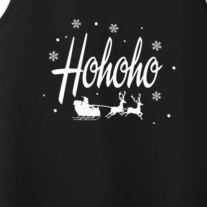 Hohoho Santa | Merry Christmas Performance Tank