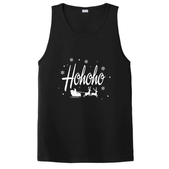 Hohoho Santa | Merry Christmas Performance Tank